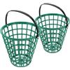 COHEALI Cestino da Golf in Plastica Portatile Manico Contenitore per 50 Palline da Golf Accessorio Multiuso All'aperto