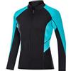 Baoblaze Muta Donna Wetsuit Donna con Maniche Lunghe Flessibilità Massima Chiusura Frontale Facile da Pulire per Nuoto Ciclismo All'aperto, XXL