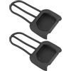 VGOL 2 Pezzi Di Copertura In Gomma Per Sensore Di Cadenza Compatibile Con Garmin Cadence Sensor 2