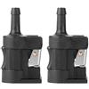 BUDZAVHIC 6G1-24304-10 2 pz 6mm Linea del Carburante Connettore del Tubo Giunto Comp Raccordi Misura per Ymh Motore Fuoribordo Serbatoio Tubo Flessibile 6Y1-24305-06