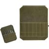 Abiyou Borsa Portacoltelli da Cuoco, Porta Coltelli Portatile, Rotolo di Coltelli con 7 Scomparti per Attrezzi, Borsa per Coltelli, per Campeggio Pesca Caccia, Coltelli da Cucina (Verde)