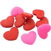 TOYANDONA Ammortizzatori Antivibrazione Forma Cuore 10 Pezzi in Silicone Smorzatore di Vibrazioni Prestazioni Elastiche per Racchetta da Tennis per Corde per Partite di Tennis