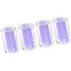 RUINBNC 4Pcs Biliardo Stecca Da Biliardo Ghiera Biliardo Accessorio Leggero Acrilico Pool Stecca Da Piscina Ghiera Snookers Pool Stick Tip Accessorio Professionale