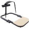 JHAUAI Panca Hip Thrust pieghevole, in acciaio, regolabile fino a 150 kg