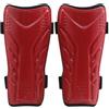 KiBcsLic Parastinchi da Calcio Adulto Parastinco Protezione Tibia con Scudo Rigido Imbottitura Eva Fissaggi Doppi Libertà di Movimento Adatto per Allenamento, Array, Rosso, style to 8