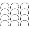 SOLUSTRE 2 Set Supporto Tasca Biliardo Ganci Tasca per Tavolo da Biliardo Lega di Alluminio Nero Stabilità Migliorata Sala Giochi Indoor