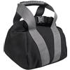 Marchfunny Unfilled Fitness Sandbag 16A Canvas Black Bag Unfilled Fitness