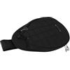 Generic Borsa per Racchetta da Tennis Impermeabile Zaino a Tracolla Regolabile per Uomo Donna Attività All'aperto, Poliestere 29x6x46 Cm (BLACK)