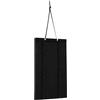 HEMOTON Espositore e Montaggio a Parete in Feltro Nero per Cinture da Taekwondo 12 Anelli Elastici Multipli Design Versatile Accesso Comodo per Studenti