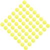 Toddmomy 50 Pezzi Palline da Ping Pong di Plastica Opache 40mm Senza Cuciture Resistenti per Giochi al Chiuso e Decorazioni per Feste di Tutte Le età