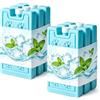 UIKTSSL 6pcs Mattonelle Refrigeranti Borsa Frigo Mini Mattonelle Refrigeranti