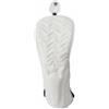 LOVIVER Golf Club Cover Set Copri Testa Driver Legno Copritesta Protezione Della Testa con Pelle PU E Rivestimento in Pile, Bianco, Copritesta Per Mazza Da Golf In Legno Di Ferro, Bianco