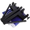 OSOLADY Rete da Ping Pong Portatile, Rete per Tennis Tavolo, Blu, Ferro e Mesh, Comoda e Facile da Trasportare, per Uso Indoor e Casa, Accessorio per Tavolo da Ping Pong