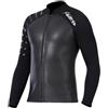 QLECXZI Giacca da Sub in Neoprene da 3 mm, Giacca da Sub, Muta da | costume da bagno, confortevole sensazione sulla pelle, asciugatura rapida, traspirante, termica per pesca subacquea
