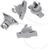 jojofuny 4 Pezzi Tappi Valvola per Gommone e Kayak Gonfiabile in PVC Design Portatile e Sigillatura Resistente per Accessori Nautici e attività Acquatiche