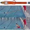 Generic Bastone telescopico per salvataggio della piscina, asta salvavita di emergenza con design luminoso e riflettente, si estende da 1,2 a 6,5 m per prevenire l'annegamento