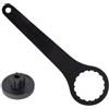POAYUEWR Rotori per bloccaggio Disco Centrale Freno Bici MTB 203mm 180mm 160mm 140mm Acciaio 1.8mm Adatti a Qualsiasi pastiglia per Bici da Strada MTB(Rotor Wrench)