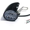 Tuminita 36V 48V Lampada per Scooter con Luce EBike Bicicletta Elettrica 4 LED Anteriore Faretto Ultra Luminoso con Clacson