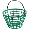 SAFIGLE Cestino per Palline da Golf Contenitore Impilabile in Plastica Verde con Manico e Organizzazione per Palline e Piccoli Oggetti, per Campo Pratica