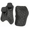 rockible Silicone Grip Pad Presa Allenamento Antiscivolo Protezioni Palmi Cuscinetti Palestra in Silicone Spesso Ma Flessibile Forma Palmare Adatto per, Nero
