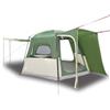 KPOUTRFG Tenda per auto per 4 persone, verde, impermeabile