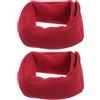 HOMSFOU 2 Pezzi Pesi Regolabili per Caviglia e Polso in Neoprene Sabbia, Bracciali Portatili per Allenamento Muscolare Migliorato, per Fitness a Casa e Camminata