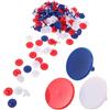 Alipis 120 Pezzi Marcatore per Palline da Golf, Dischi Marcatori per Palline da Golf Rotondi e Piatti in Plastica, 18mm, per Allineamento sul Green, per Golfisti, Allenamento e Gare