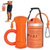 Générique Borsa salvataggio acquatico da lancio salvataggio canoa lancio | Borsa di corda per rafting per soccorritori, vigili del fuoco, personale, guide, kayakisti, fiume, riva, alluvione, lago