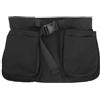 Healeved Marsupio Multiuso da Corsa in Poliestere Nero Cintura Regolabile e Tasche Multiple Resistente All'acqua per Sport e Viaggi