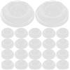 Housoutil 30 Pezzi Adesivo Antiscivolo per Snowboard in PVC Trasparente, Cuscinetto Stomp Pad per Sport Outdoor, Design Specifico per Sci Singolo, Massima Praticità e Presa Sicura