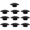 RAFGALDEX 10 pz Cuffie per Biciclette Tappi Superiori Ricambio in Silicone Ciclismo Cuffie Coperture Superiori per Albero Anteriore Forcella Biciclette Coperture