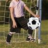 TOPINCN Pallone da Calcio Misura 5 per Allenamento e Partita Bianco Pallone da Calcio in PVC Resistente per Bambini e Studenti