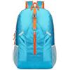 Generic Zaino Pieghevole da Viaggio Zaino Borsa Zainetto Sacca con Tessuto Oxford Impermeabile E Ultraleggero con Tasche Laterali E Frontale Adatto a, Blu, Azzurro Cielo