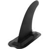 ibasenice Pinna per Paddleboard in Plastica Nera, Grande, Rimovibile, Compatibile Tavole Sup, Stabilizzatore per Tavola da Surf e Kayak, Facile da Montare e Smontare