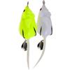 NIYANGLE Esca Finta Topo 5, 5cm 10, 5g Plastico Verde 2 Pezzi