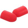 iplusmile Copri Leva Freno Bici in Silicone, Cappucci Terminali Manubrio, Rosso, per Leve Freno e Cambio Bici da Strada e Mountain Bike, Accessorio DIY Anti-graffio