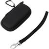 Pssopp Custodia Rigida per Monitor Portatile, Custodia Impermeabile per Monitor Cardiaco in EVA PU con Fibbia e Cinturino con Tasca in Rete, 4,53 X 2,36 X 1,18 Pollici per l'uso Quotidiano in Viaggio