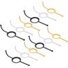 Toyvian 12 Pezzi Accessorio da Biliardo in Plastica per Assistenza al Biliardo Precisione per Allenamento per Principianti e Giocatori Esperti