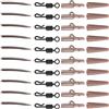 XAGMODSHN 40 Attrezzatura da Pesca Porta Clip girevoli a Cambio rapido Maniche in Gomma Anti-impigliamento per impianti Perforazione Accessori per Attrezzi da Pesca