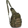 Lilychan LiliChan Borsa a Tracolla Tattica Militare Zaino da Trekking Impermeabile Zaino da Arrampicata Sportivo Zaino da Pesca all'aperto (Jungle Digital)