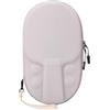 Generic Custodia Tavolo Borsa Paddle Pong Astuccio Palline Composito Oxford EVA Rigido Antiurto a Zucca con Fasce Interne E Tasca Rete con Cinturino da Polso, Grigio