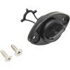 MAGICLULU 4 Pezzi Tappo di Scarico per Kayak e Canoe in Plastica Nera, Facile da Installare Diametro 26mm, per Barche e Yacht per Drenaggio dell'Acqua
