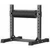 KiBcsLic Rack Squat Regolabile Supporto per Squat Stazione Monogamba Appoggio Posteriore Allenamento Glutei Quadricipiti Telaio Acciaio Rivestimento PUP Adatto per Adulti di Allenamento