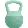 SPORTNOW Soozier 18 lb Kettlebell peso riempito di sabbia con impugnatura, Verde