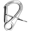 Lapiglo Gancio di ormeggio in acciaio inox per pontone di barche a vela, adattatore per gancio per barca a vela, resistente, con blocco automatico, clip resistente per la sicurezza delle imbarcazioni