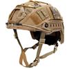 cuguoe Casco tattico FAST Equipaggiamento protettivo leggero in ABS for esterni | Cuscino Leggero In EPP Con Guscio In ABS, Vestibilità Regolabile, Guide Laterali, Supporto For Binocolo