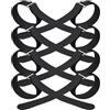 KOCKSHION Cinturini Antiscivolo Metallo, Leggeri Regolabili in Nylon Ramponi 4 Paia Facili da Pulire per Scarpe da Arrampicata per Attività Invernali e Spalare