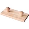 Qianly Training Board Tavoletta Allenamento Riabilitazione Braccio Polso Mano Piastra Esercizi in Legno per Migliorare Mobilità E Coordinazione Adatta per Recupero Post Casa, Double Handle Rect