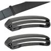 Dinchaakuarry Webbing Strap Keeper 2PCS Anti Slip Vest Strap Ending Fastener Clip | Diving Backpack Adjustable Secure Organizer Outdoor Equipment Accessories Durable