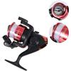 IMUSINICE Mulinello da Pesca Spinning 200 Filo, Plastico Rosso, Leggero, Resistente a Usura e Pressione, per Canna da Mare e Pesca All'aperto